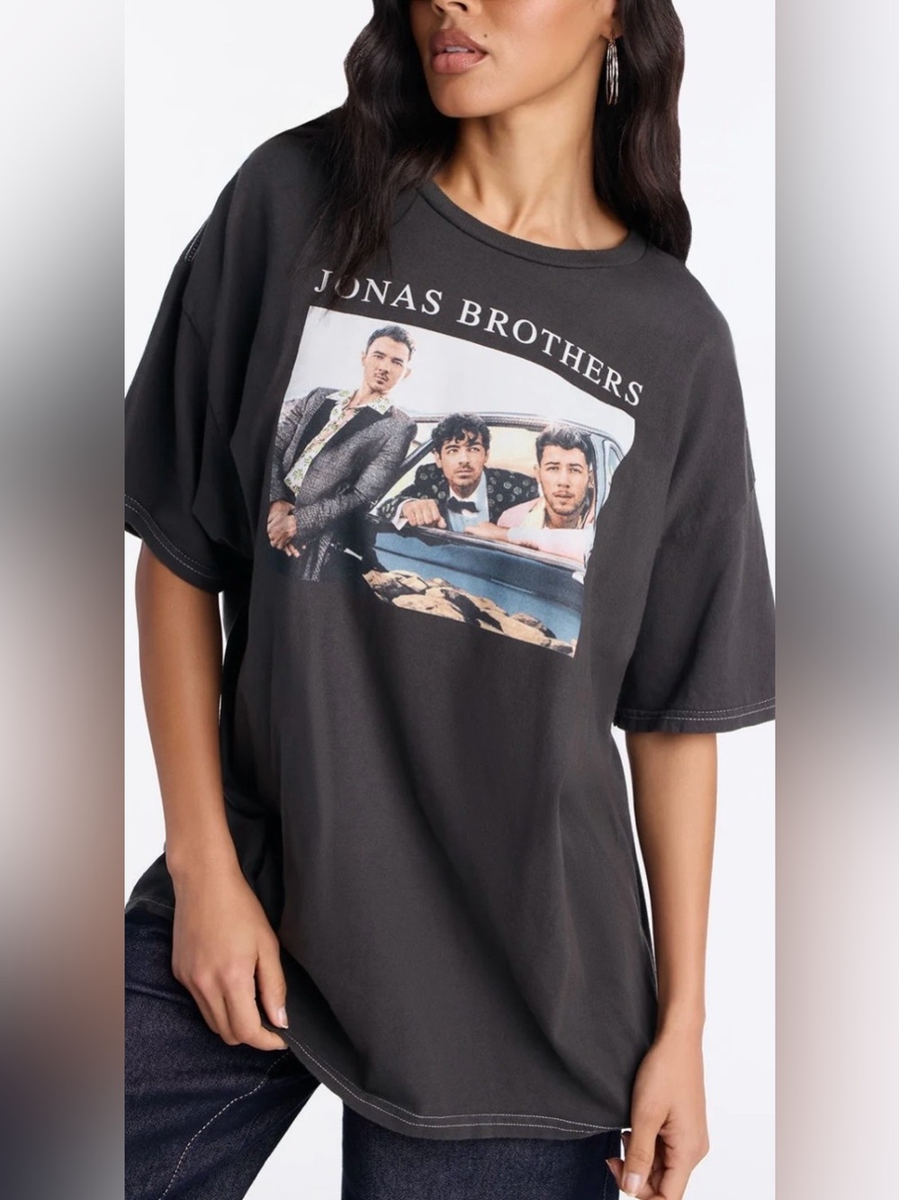 NWT Jonas brothers Graphic Black t shirt size 1X/2X